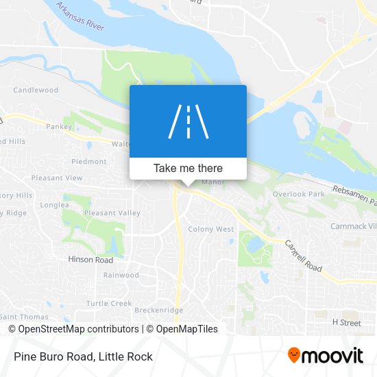 Pine Buro Road map