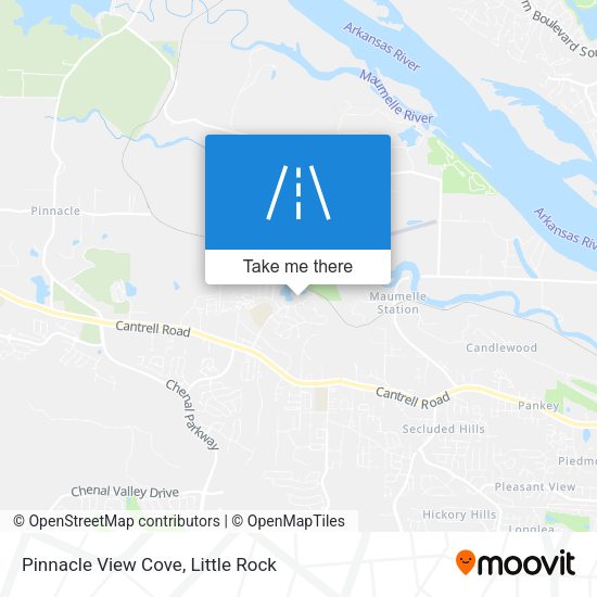 Pinnacle View Cove map