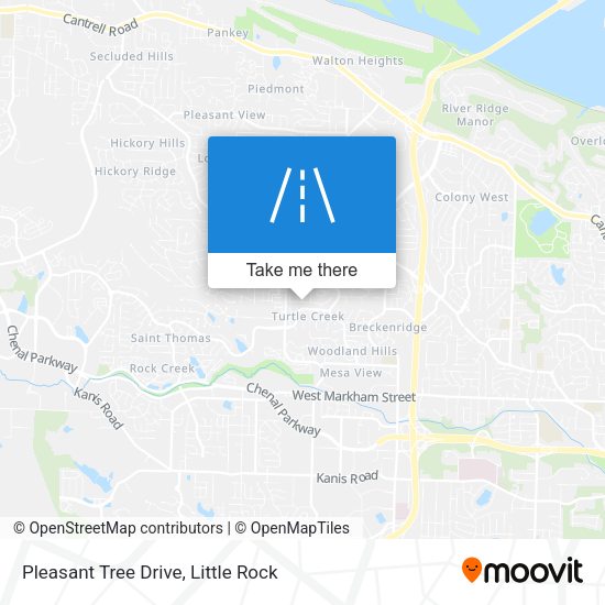 Mapa de Pleasant Tree Drive