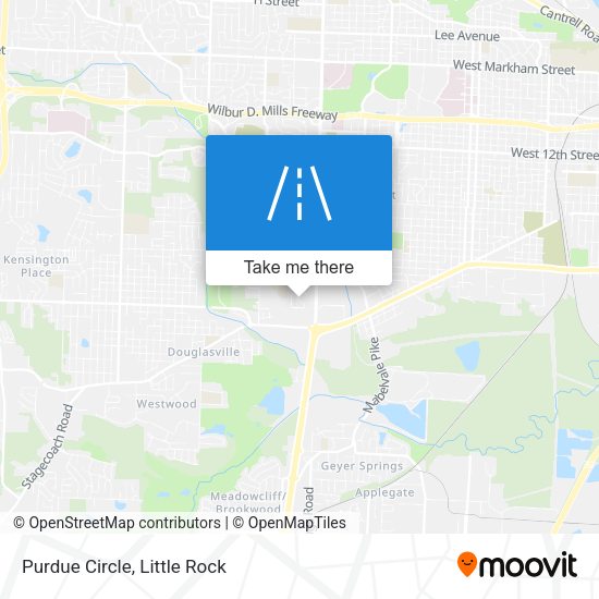 Mapa de Purdue Circle