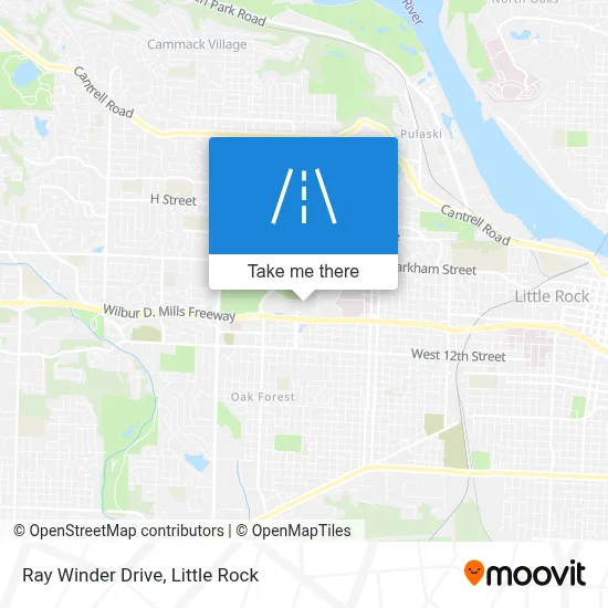Ray Winder Drive map