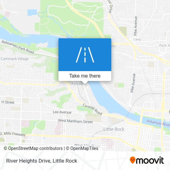 River Heights Drive map