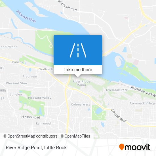 Mapa de River Ridge Point