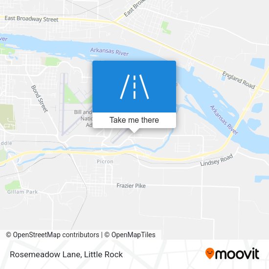 Rosemeadow Lane map