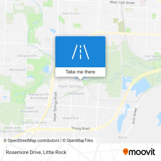 Mapa de Rosemore Drive
