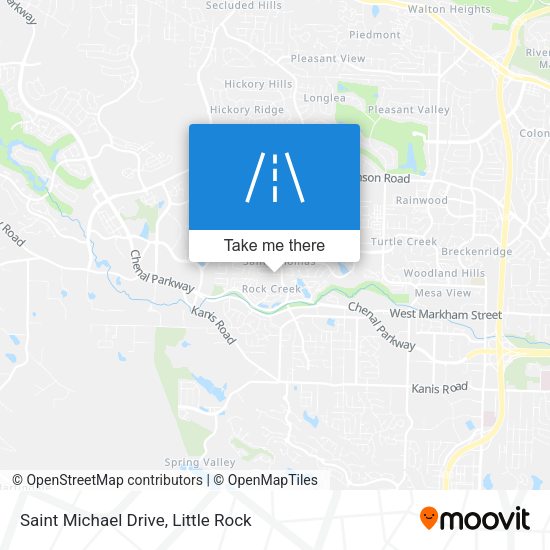 Mapa de Saint Michael Drive