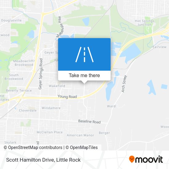 Scott Hamilton Drive map