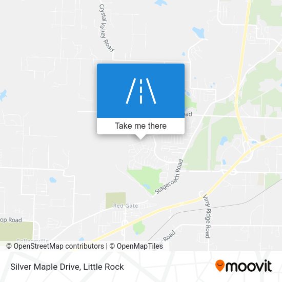 Mapa de Silver Maple Drive