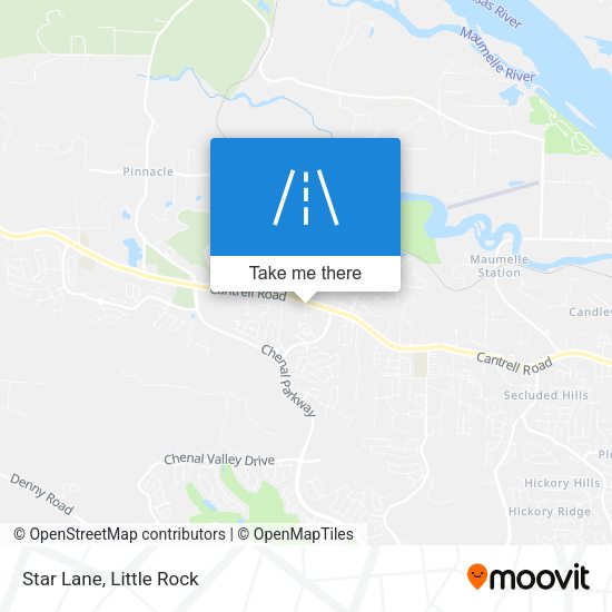 Mapa de Star Lane