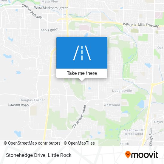 Stonehedge Drive map