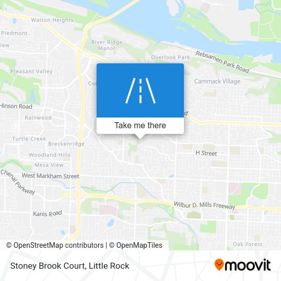 Stoney Brook Court map
