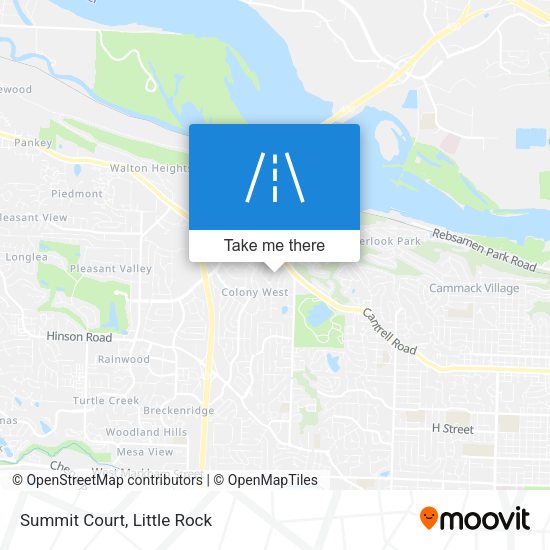 Mapa de Summit Court