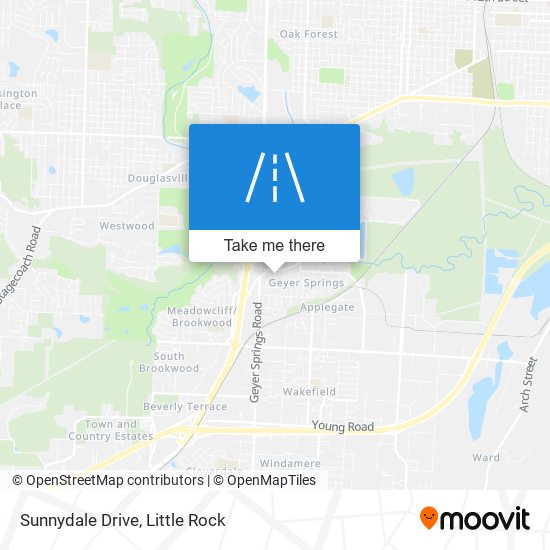 Sunnydale Drive map