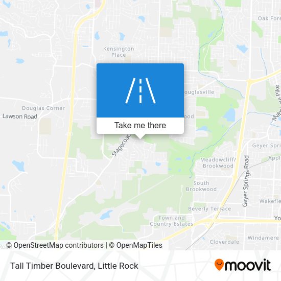 Tall Timber Boulevard map