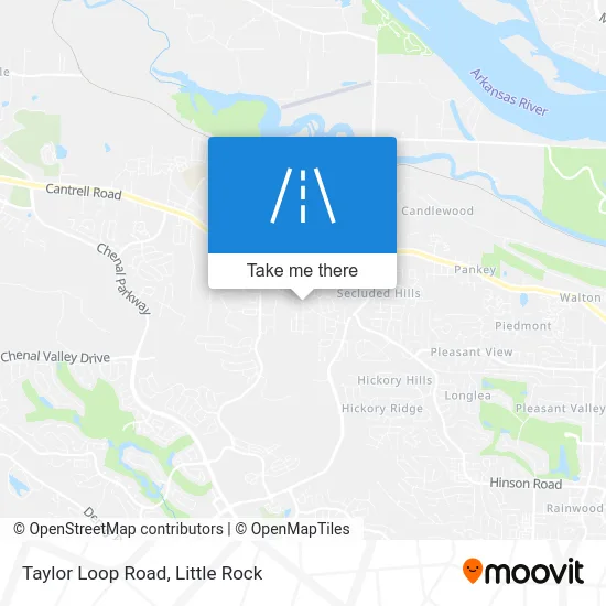 Taylor Loop Road map