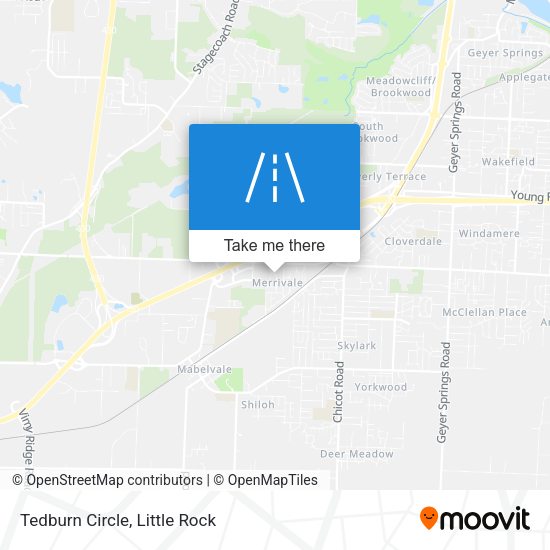 Mapa de Tedburn Circle