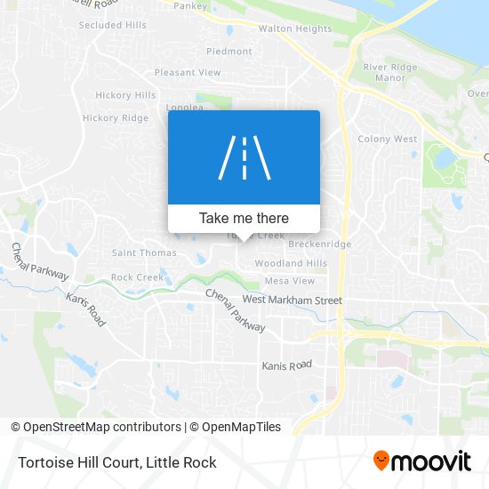 Tortoise Hill Court map