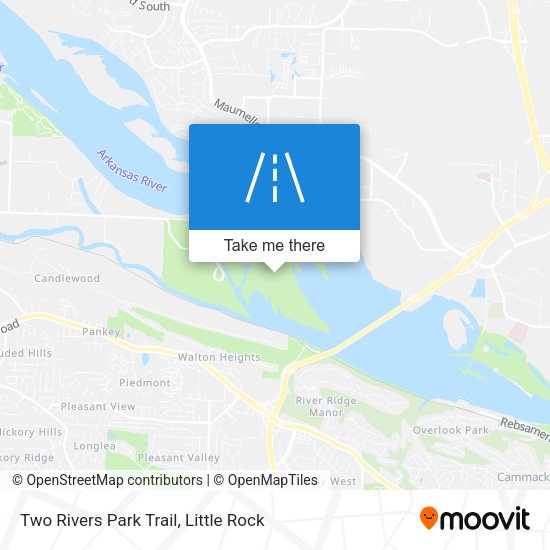 Two Rivers Park Trail map