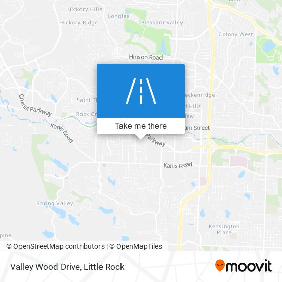 Mapa de Valley Wood Drive