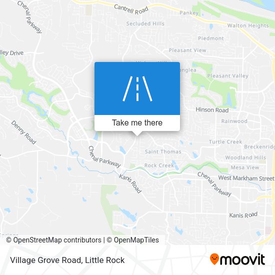 Mapa de Village Grove Road