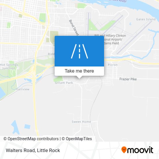 Mapa de Walters Road