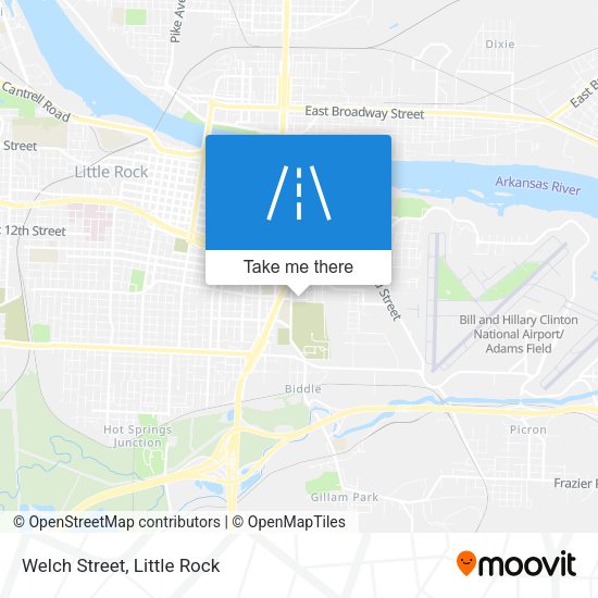 Mapa de Welch Street