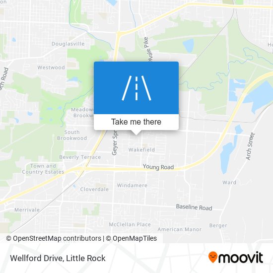 Wellford Drive map