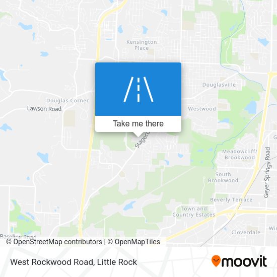 Mapa de West Rockwood Road