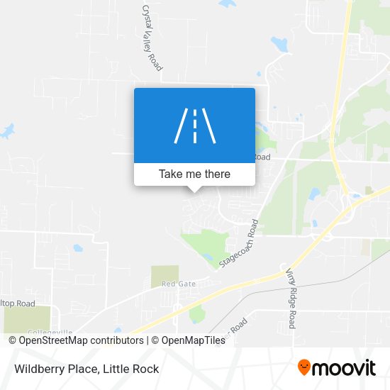 Mapa de Wildberry Place