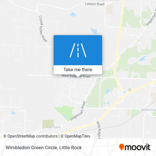 Wimbledon Green Circle map