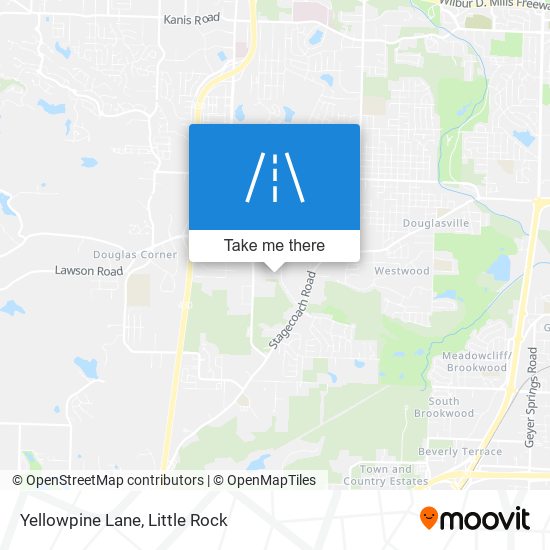 Mapa de Yellowpine Lane