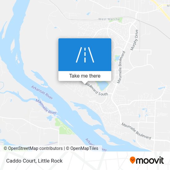 Mapa de Caddo Court