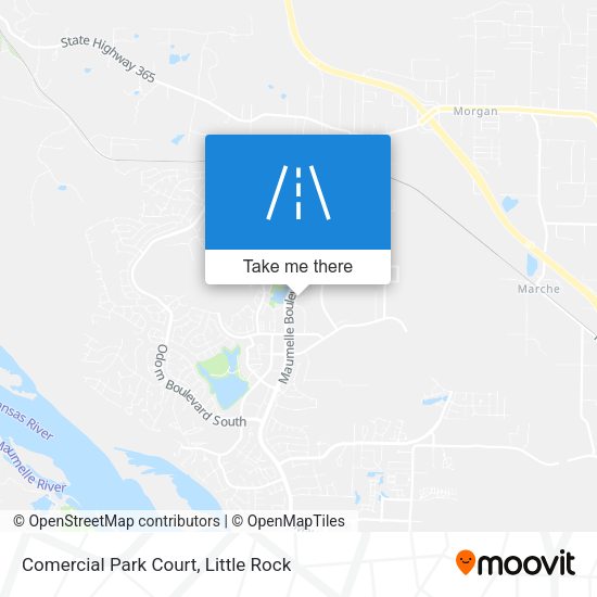 Comercial Park Court map