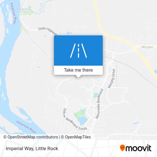 Mapa de Imperial Way