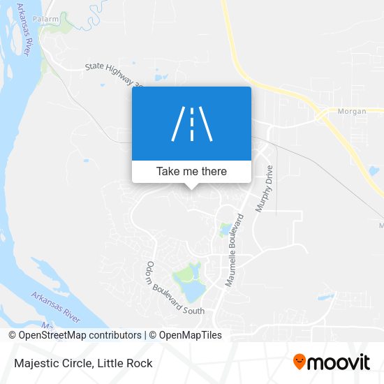Majestic Circle map