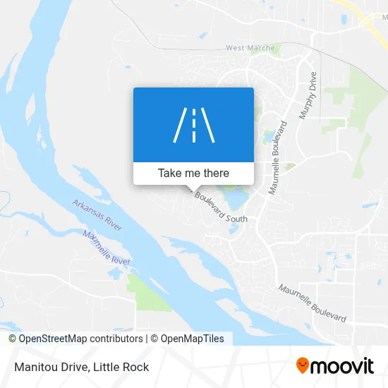 Manitou Drive map