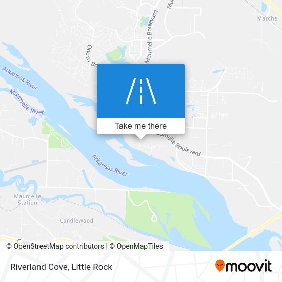 Mapa de Riverland Cove