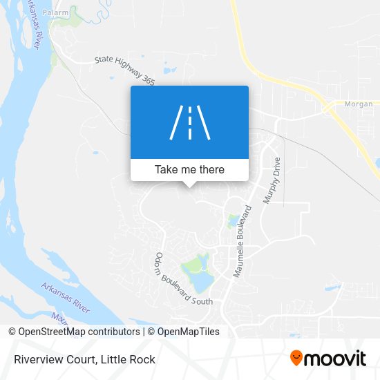 Mapa de Riverview Court