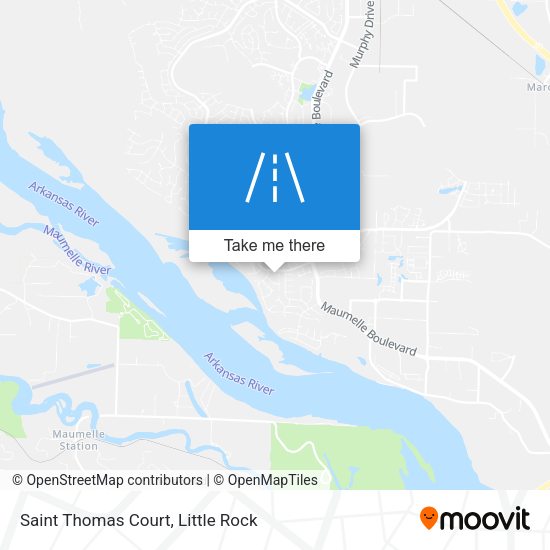 Saint Thomas Court map