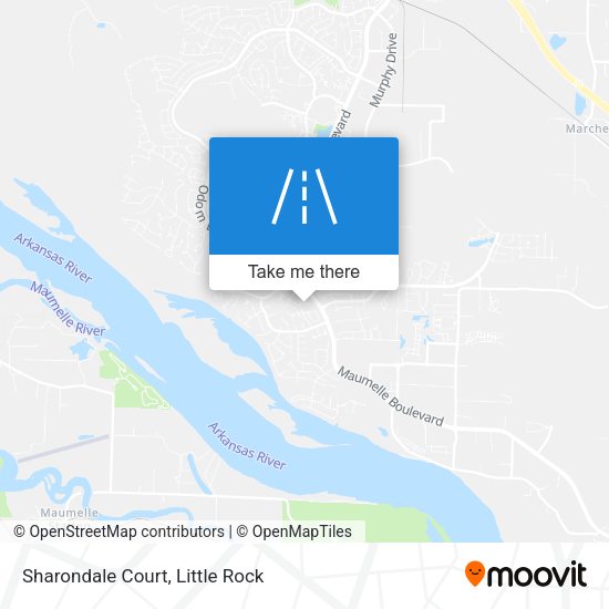 Sharondale Court map