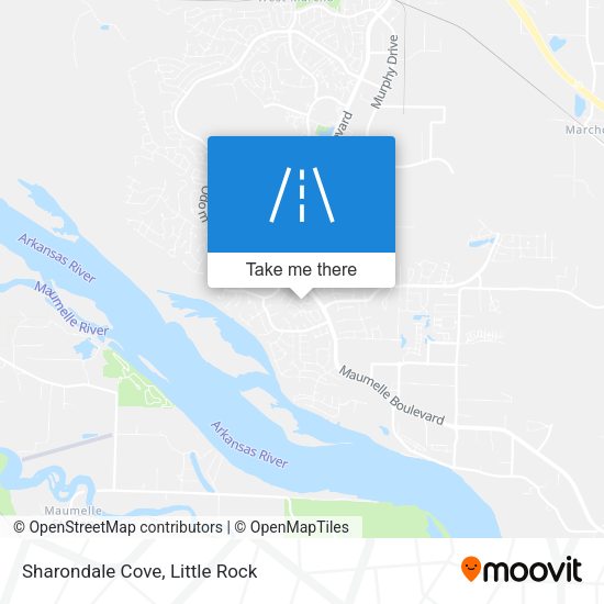 Sharondale Cove map