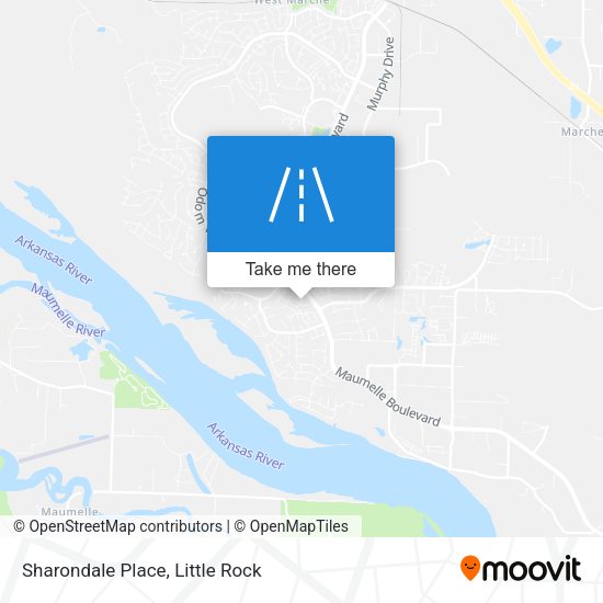 Mapa de Sharondale Place