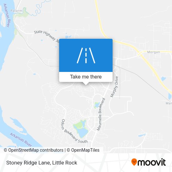 Mapa de Stoney Ridge Lane
