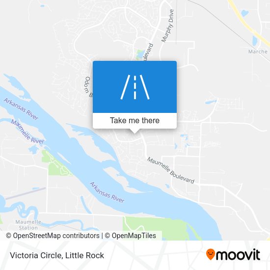 Mapa de Victoria Circle
