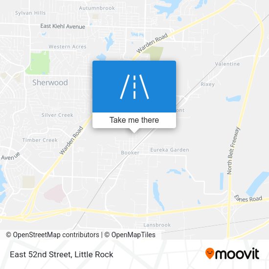 Mapa de East 52nd Street