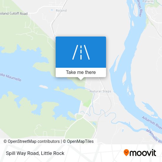 Mapa de Spill Way Road