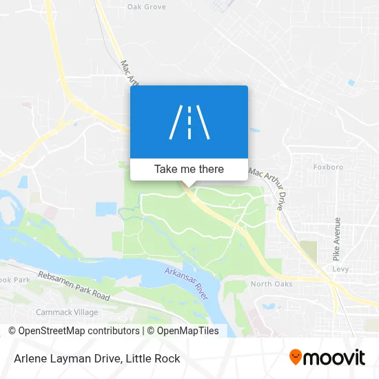 Arlene Layman Drive map