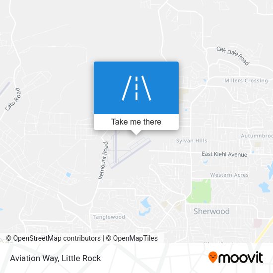 Mapa de Aviation Way