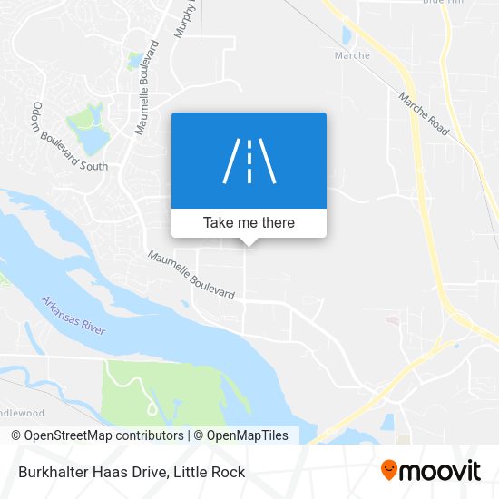 Burkhalter Haas Drive map