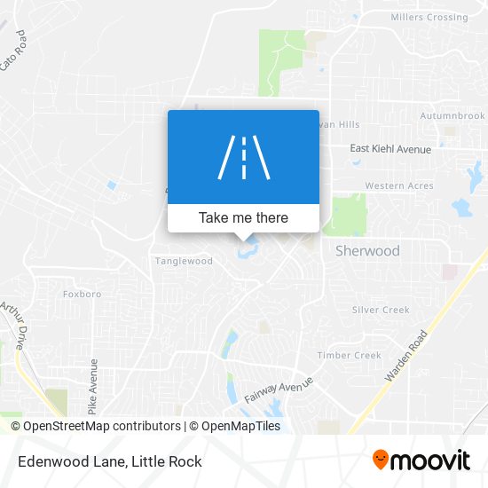 Mapa de Edenwood Lane